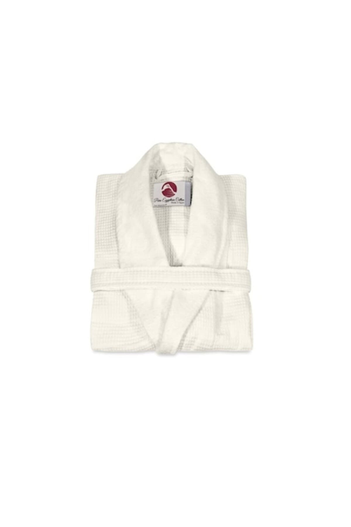 Fotografie produs: Halat de baie din bumbac egiptean, Red Mountain, alb-crem, marimea 2XL, barbati