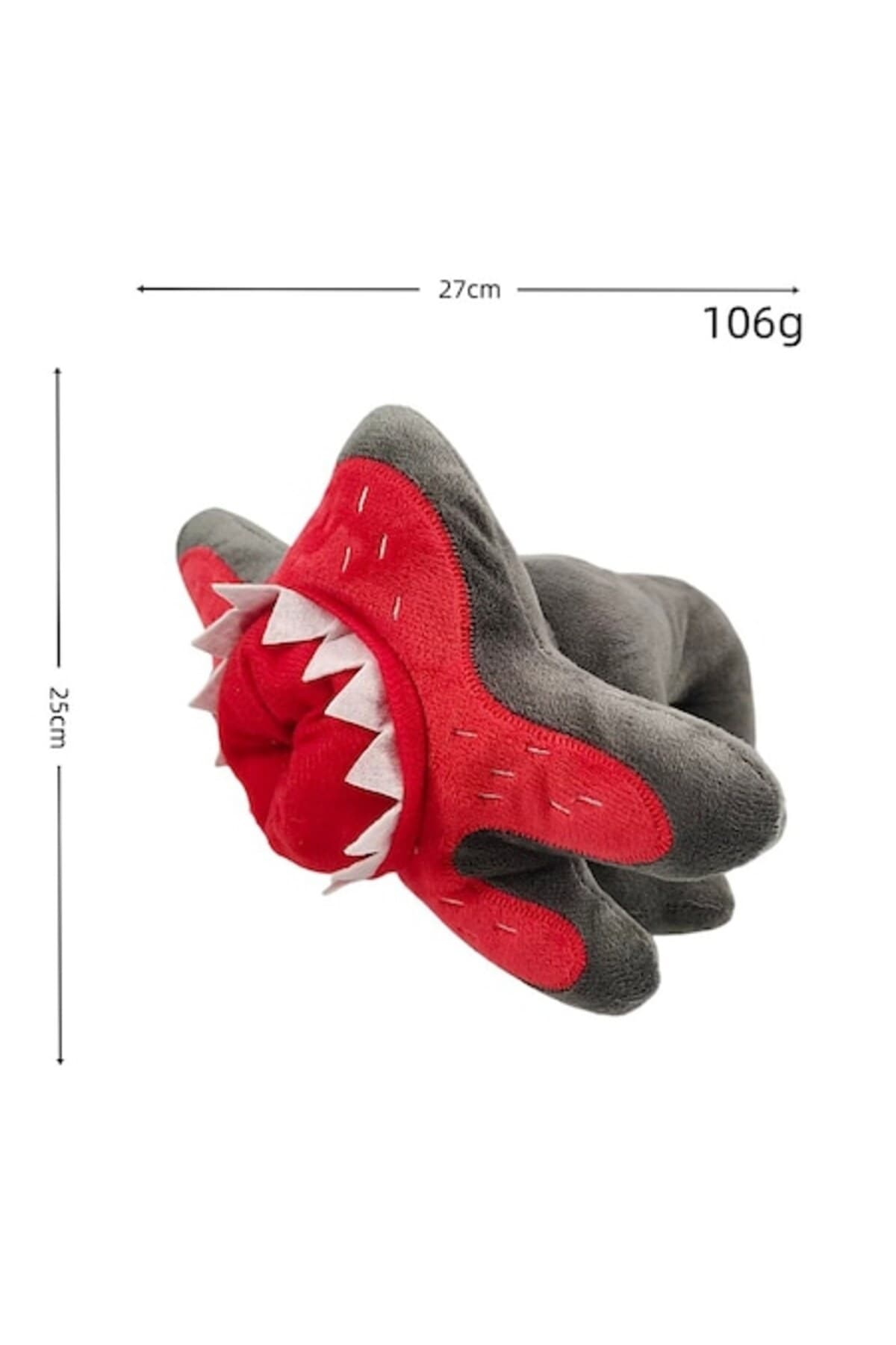 Jucarie de plus Stranger Things, Demogorgon, bumbac PP 3D, gri