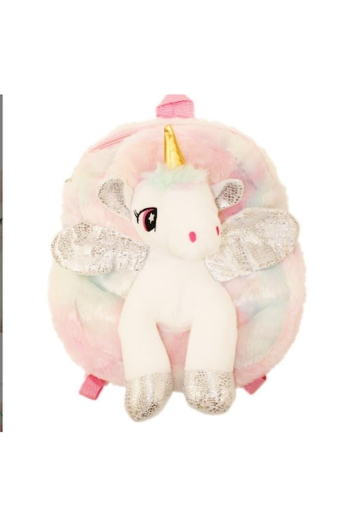 Fotografie produs: Ghiozdan pentru gradinita pentru copii 2-5 ani, plus, model unicorn, alb