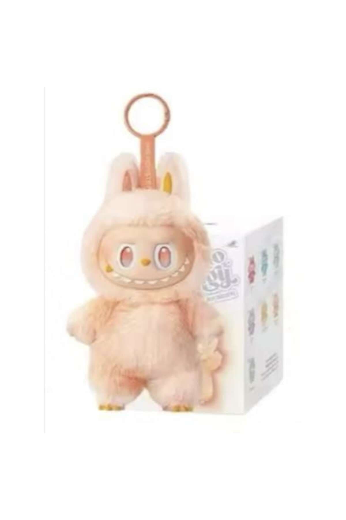 Fotografie produs: Jucarie de plus Labubu, seria High Energy Ahead, generatia 3, 17 cm, portocaliu