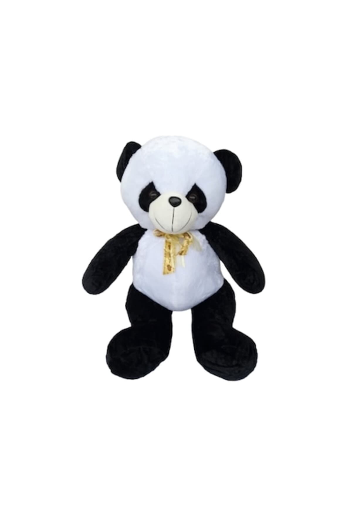 Fotografie produs: Jucarie de plus Panda cu funda aurie