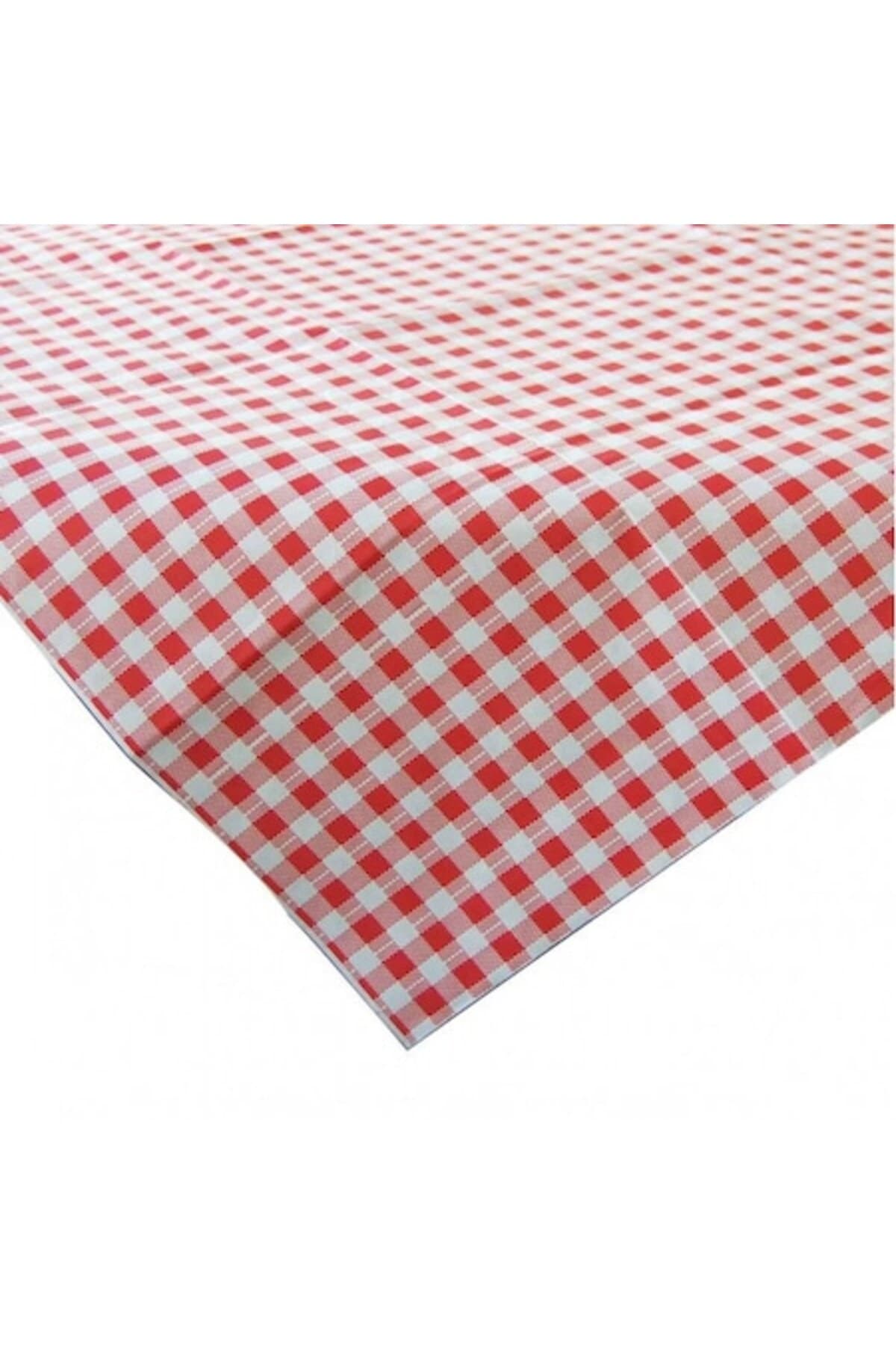 Fotografie produs: Fata de masa rosie in carouri 80x80 cm