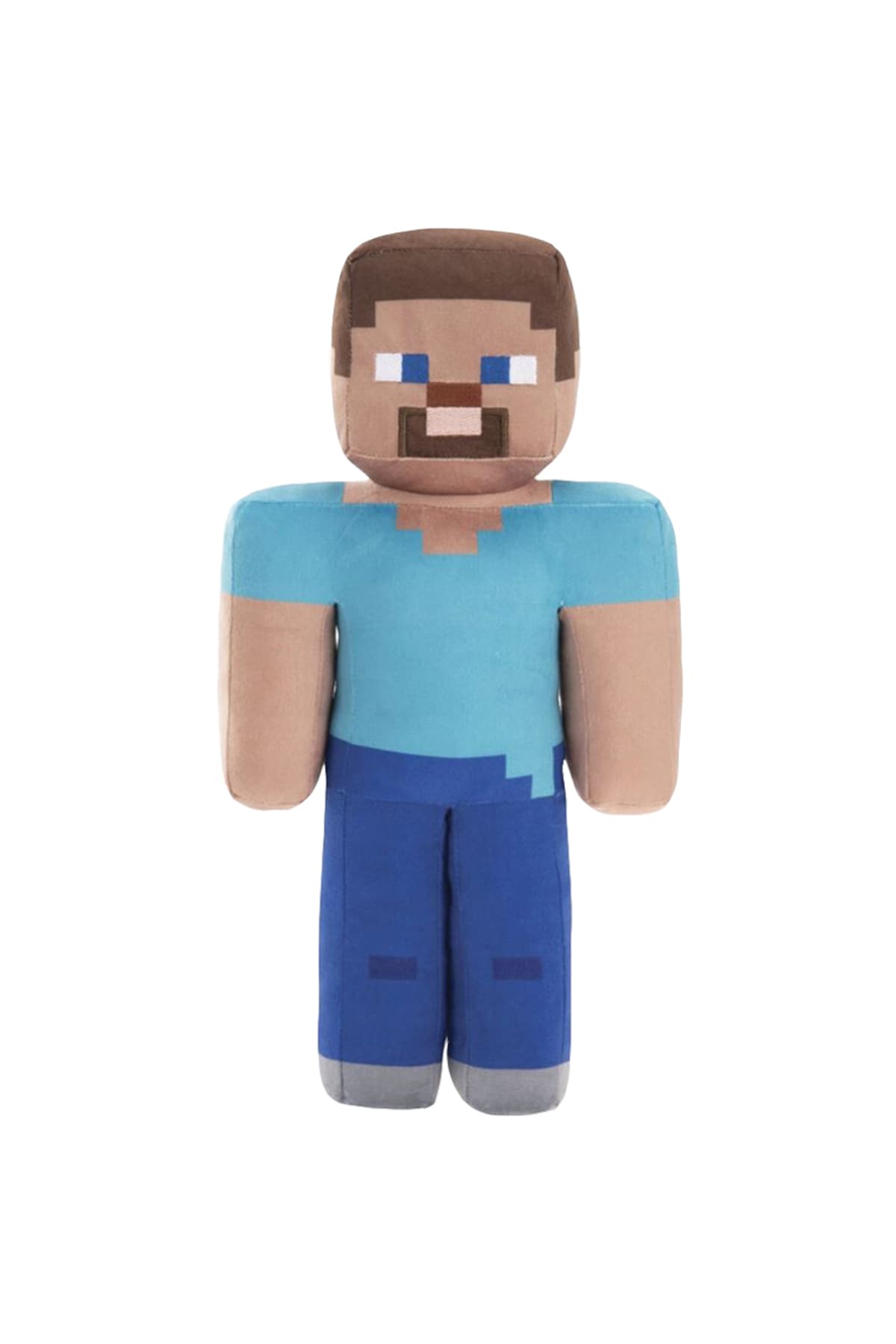 Jucarie din plus Steve cu detalii brodate, Minecraft, 34 cm