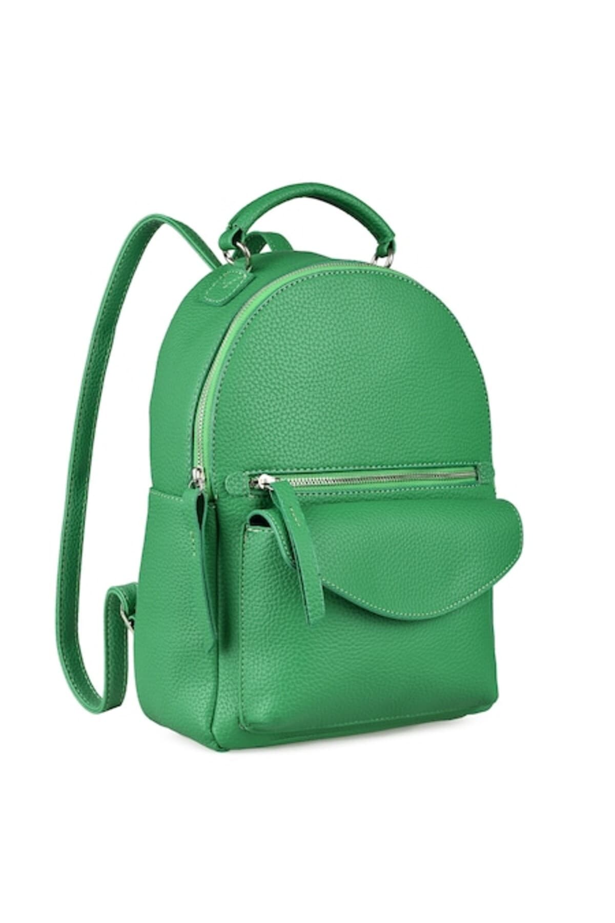 Fotografie produs: - Rucsac de dama, piele, verde