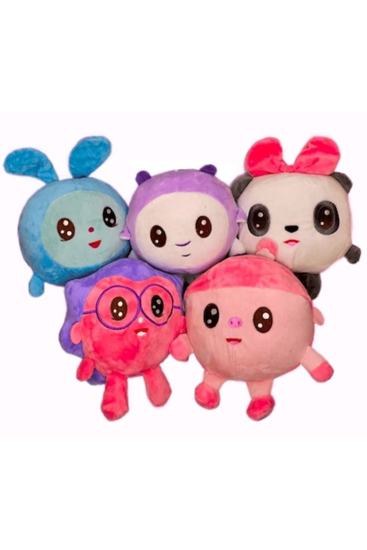 Fotografie produs: Set de jucarii de plus BabyRiki, 5 figurine