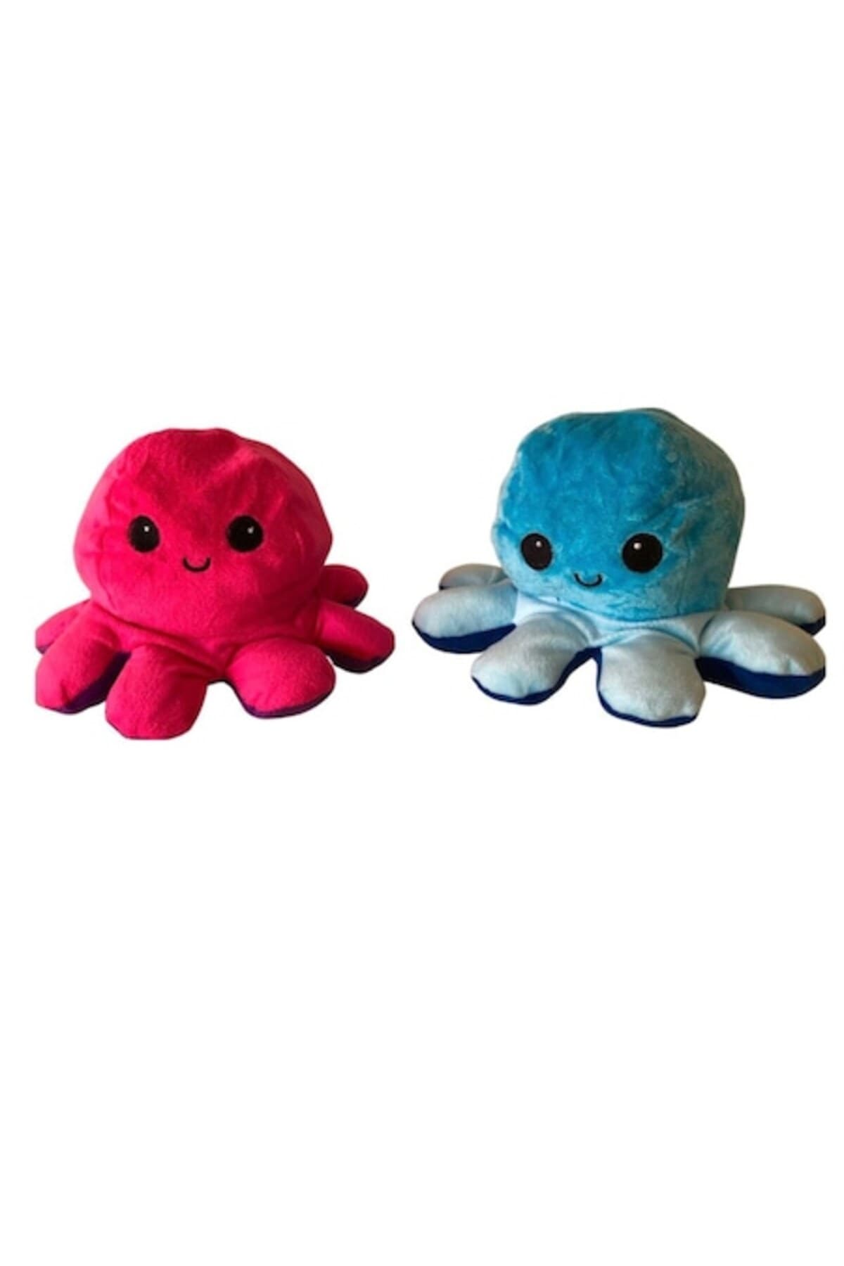 Set de 2 caracatite cu doua fete cu emotii, de plus, 25x38 cm