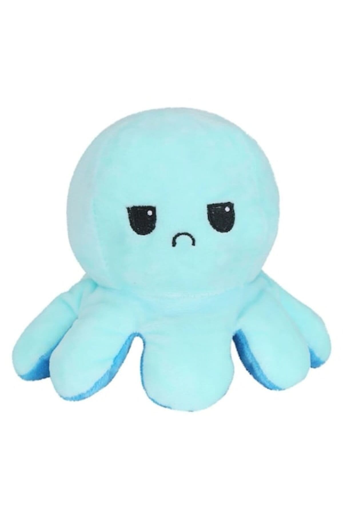 Fotografie produs: Caracatita de plus reversibila Zenuk® - Bipolara, Fata fericita/Fata trista, Albastra