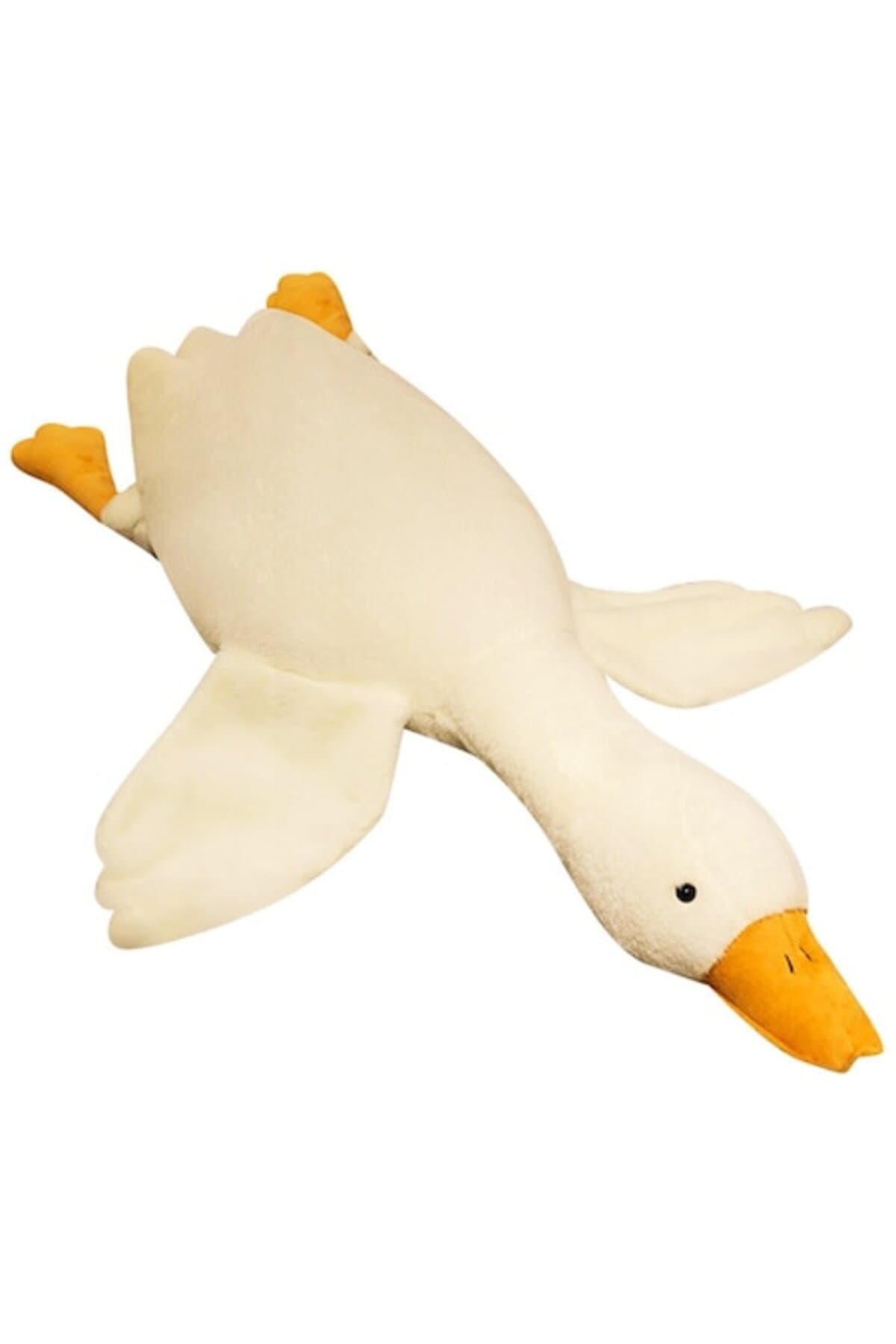 Jucarie de plus Gasca, 3+ ani, 90 cm, Alb/Galben