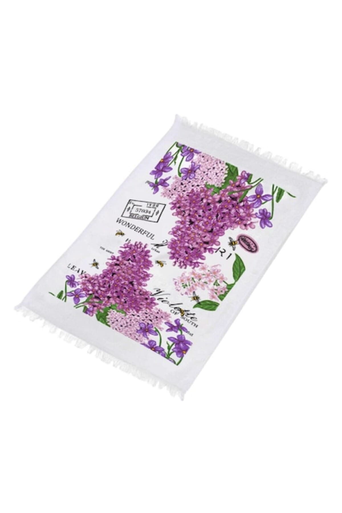 Prosop de bucatarie cu imprimeu floral de Paste