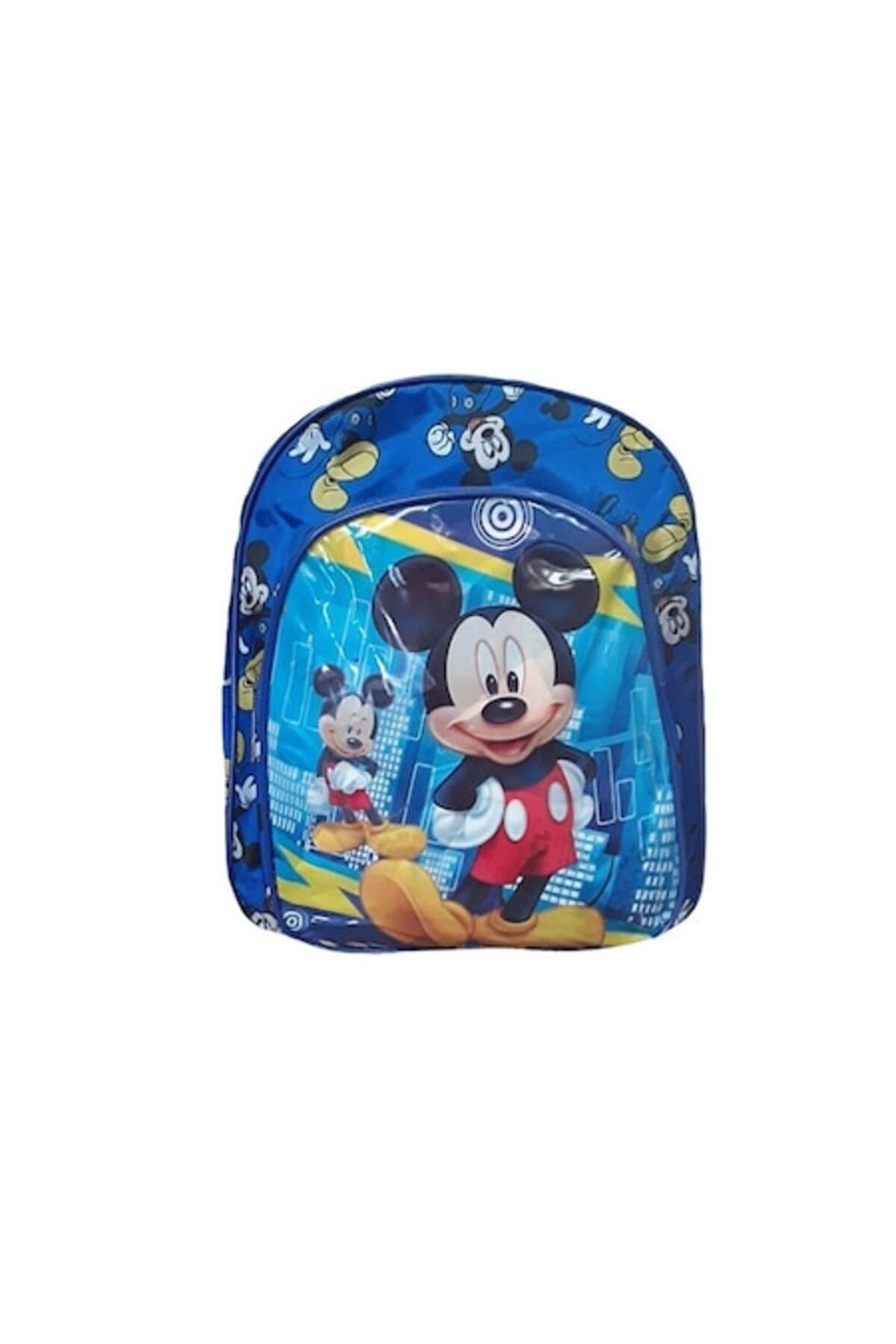 Fotografie produs: Ghiozdan scolar, clasa 0, 2 compartimente, albastru, Mickey Mouse, BTC714