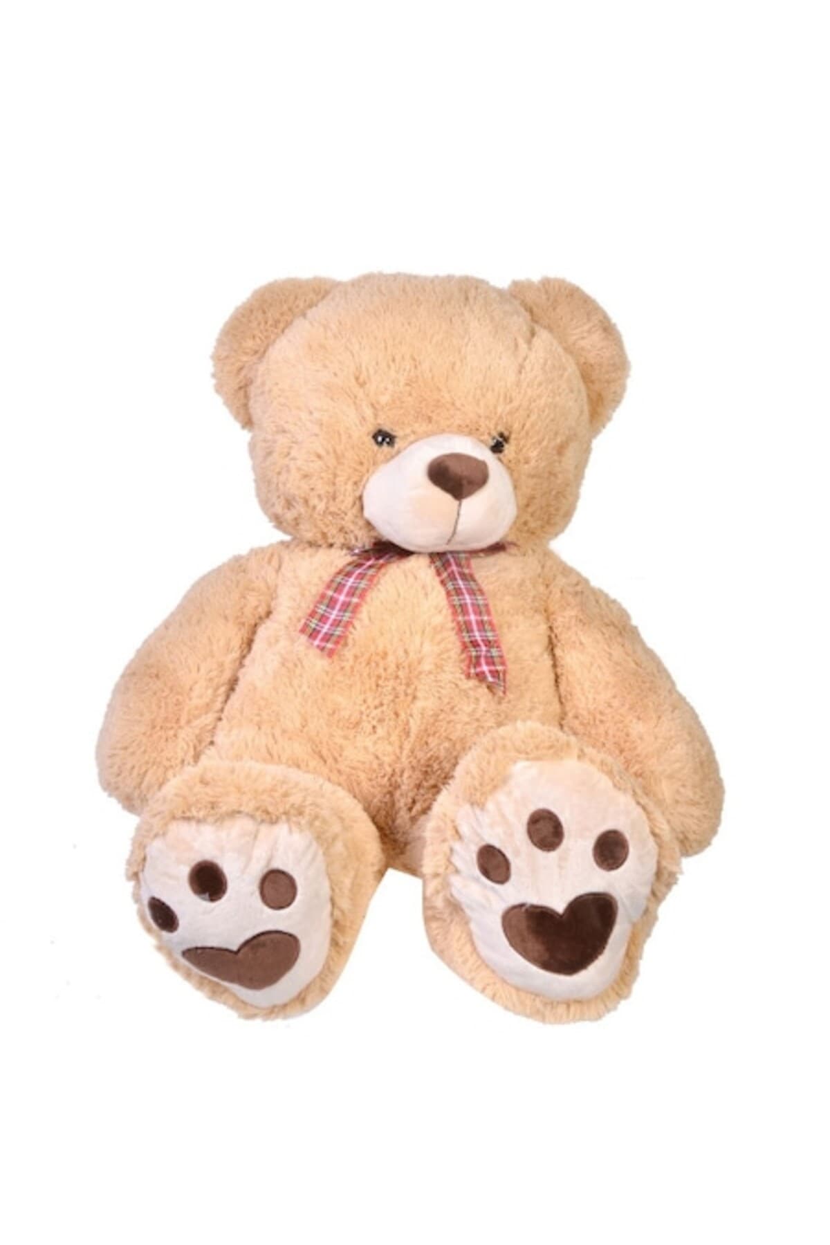 Fotografie produs: Ursulet de plus cu papion pentru copii, maro, 60 cm