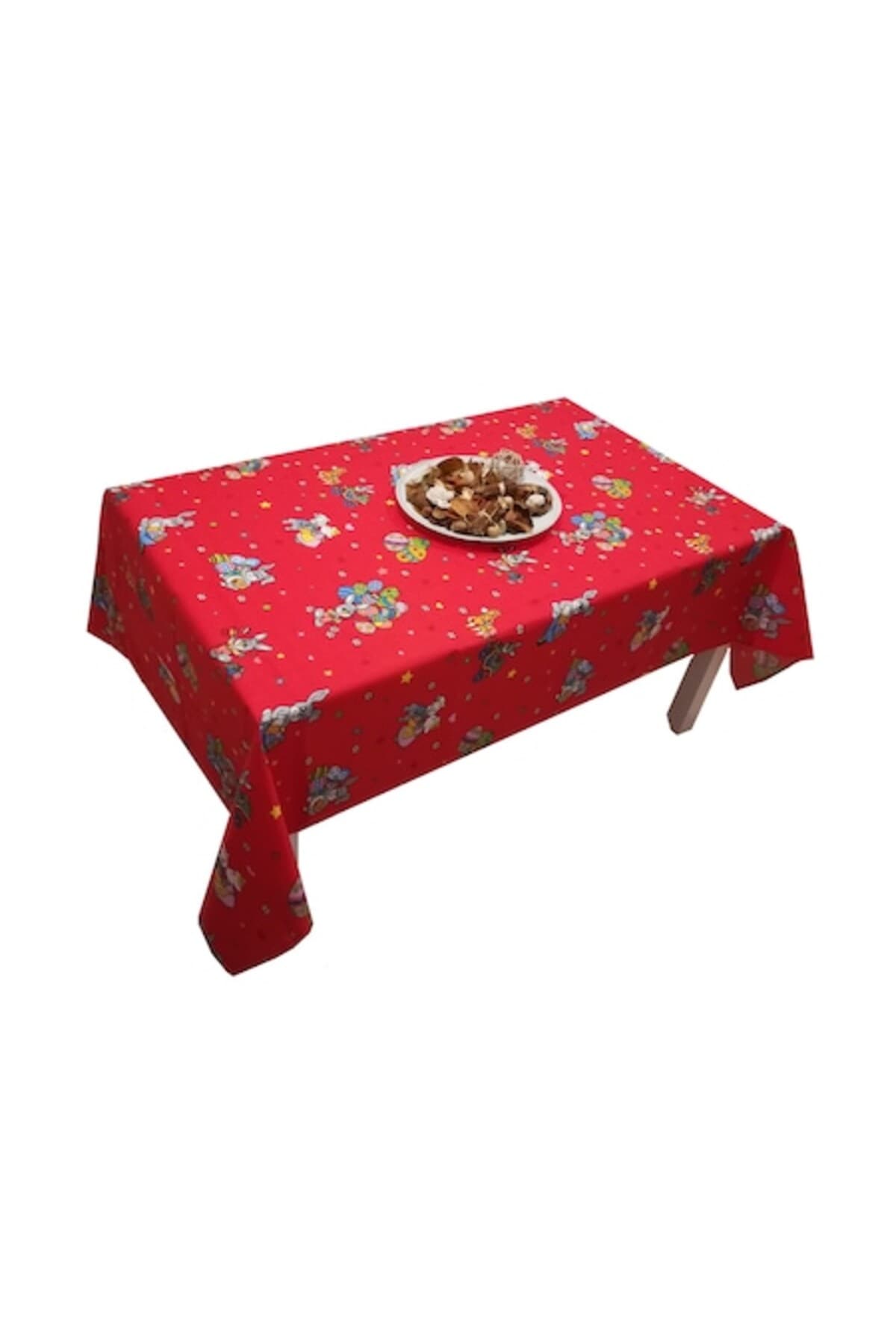 Fotografie produs: Fata de masa din bumbac cu imprimeuri de Paste, 140 cm x 180 cm, Antonia