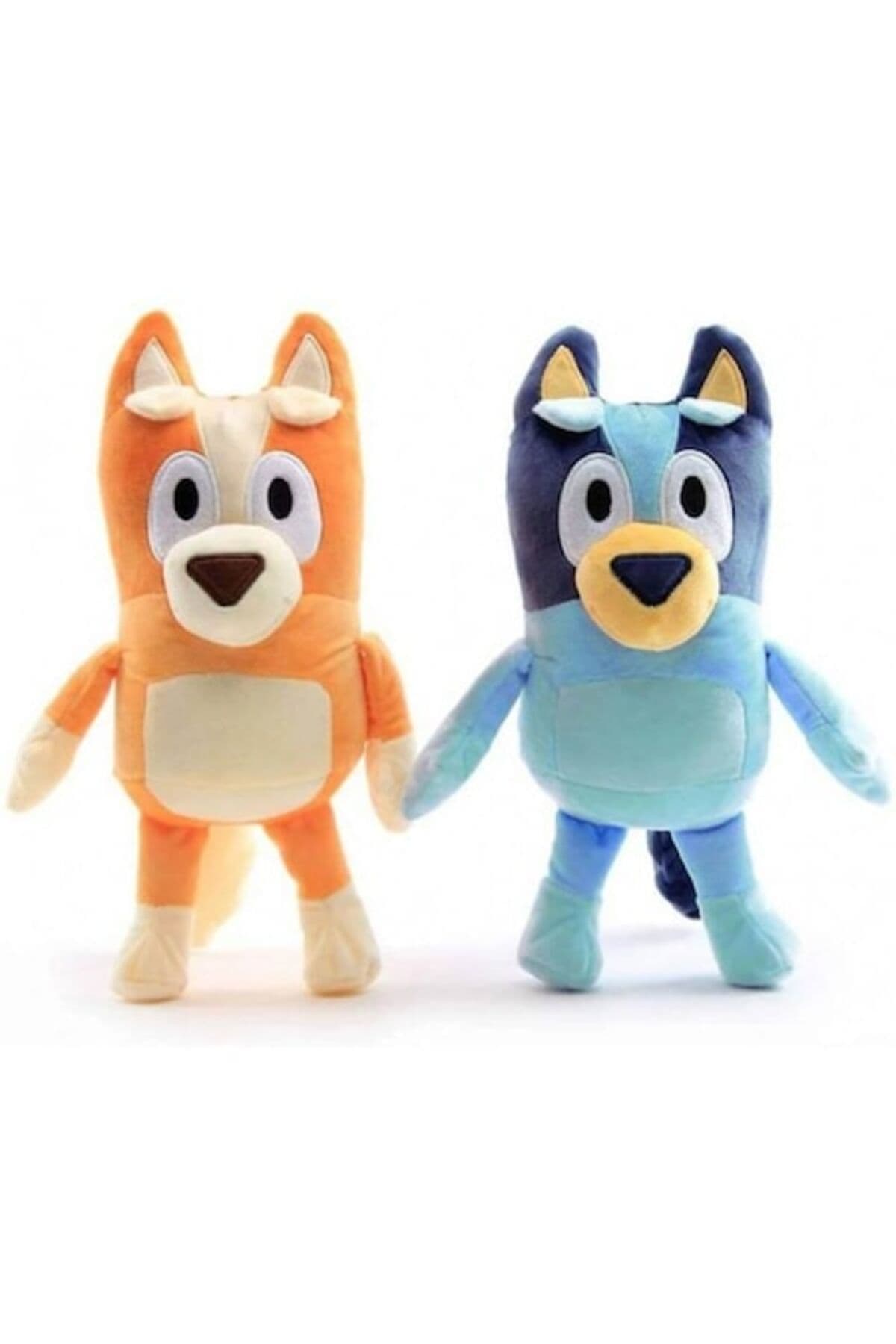 Fotografie produs: Set de 2 mascote de plus Bluey si Bingo, 30 cm