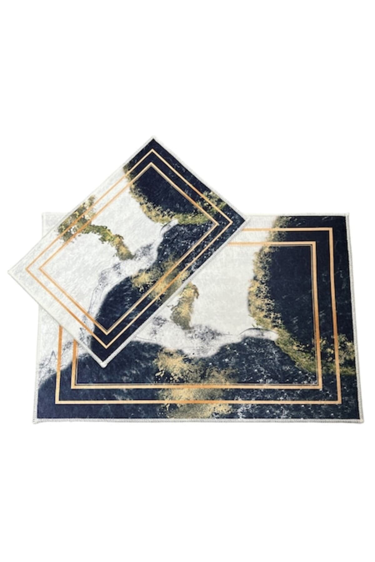 Fotografie produs: Set de covorase de baie antiderapante, 2 bucati