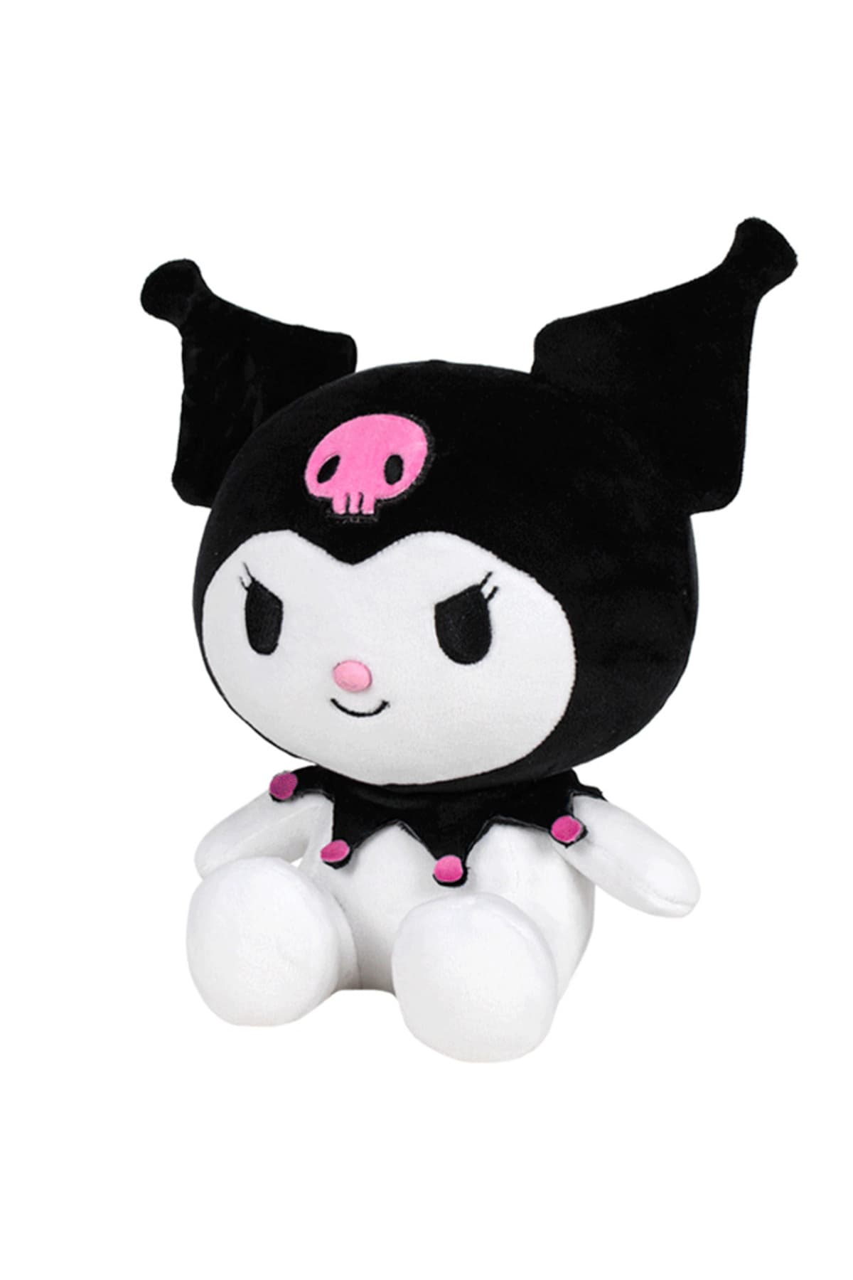 Jucarie din plus Hello Kitty Kuromi, Negru, 15 cm