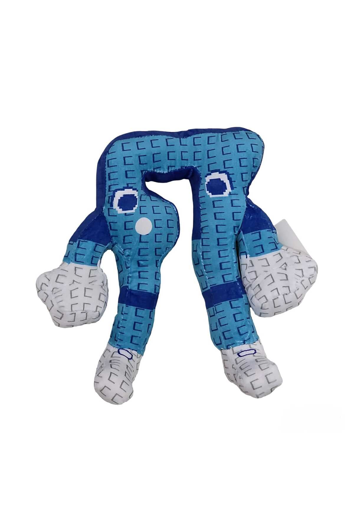 Fotografie produs: Jucarie de plus Virtual Trend®,Six Seven, Jucarie pufoasa, albastru, 23 cm