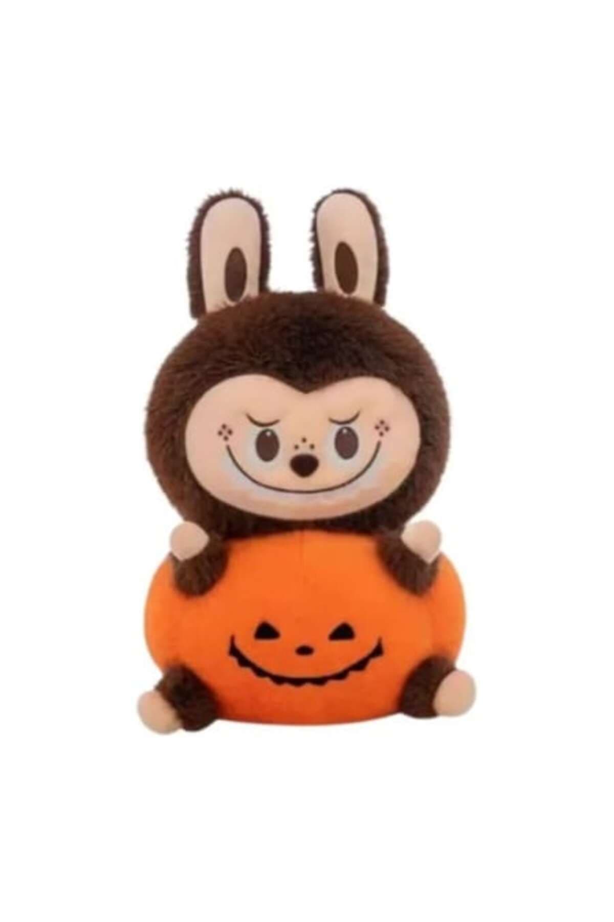 Fotografie produs: Jucarie de plus, Dovleac Labubu, Multicolor, 37 cm