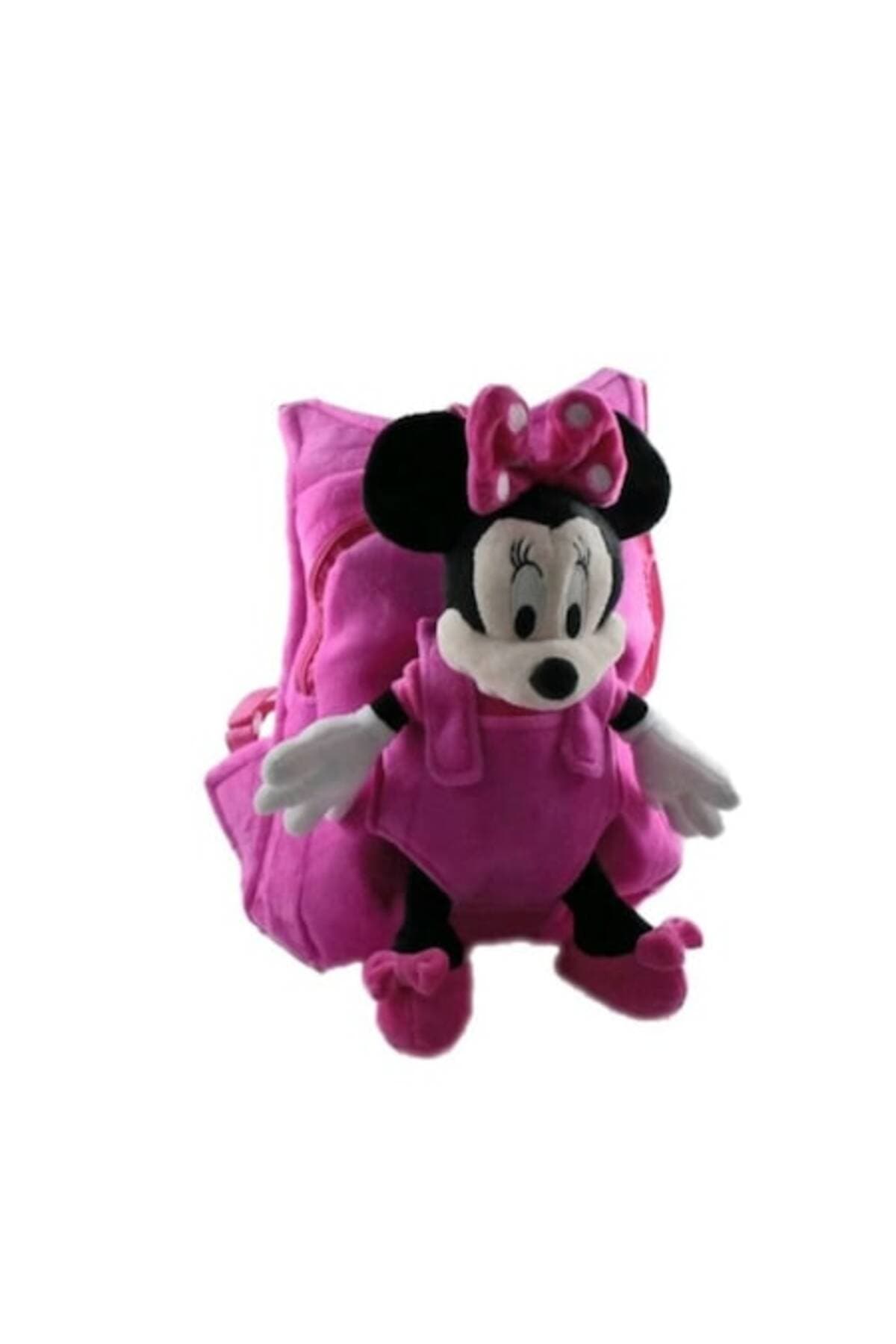 Fotografie produs: Ghiozdan gradinita, Bubu Still, din plus, cu jucarie detasabila, Model animalut, Minnie Mouse, 26 x