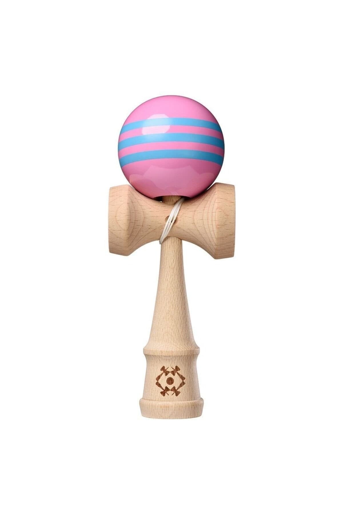 Kendama USA Tribute TRB303 Triple Stripe Roz Bleu