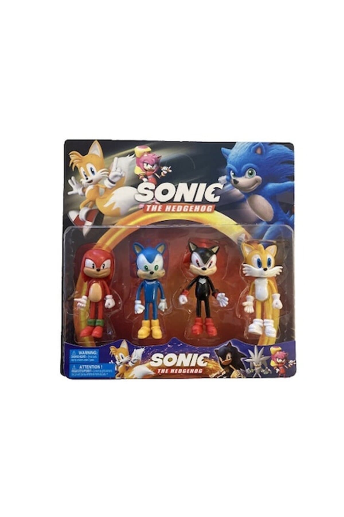 Set de 4 figurine Sonic Ariciul