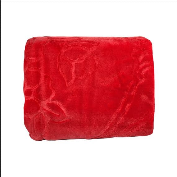 Fotografie produs: Patura groasa extra 3,5Kg COCOLINO 200 x 230 cm - rosu