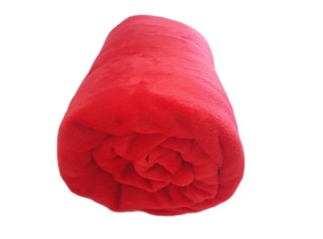 Fotografie produs: Patura cocolino pufoasa, pat dublu, rosu corai 200 x 230 cm-Concept E Efrall