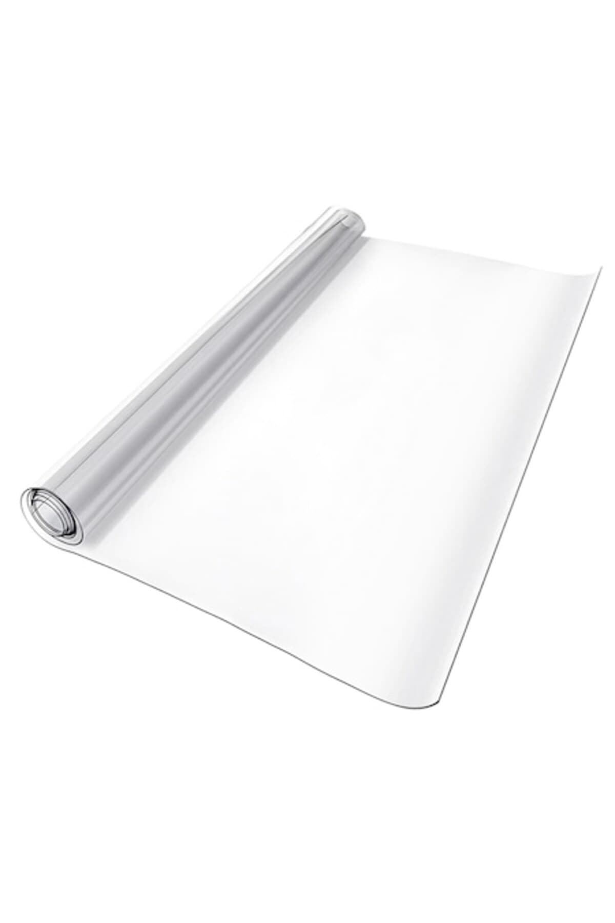 Fotografie produs: Fata de masa Natalia, silicon transparent, 90x100 cm, grosime 1.2 mm - Alb