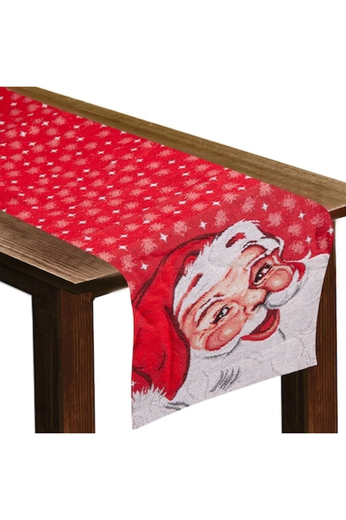 Fotografie produs: Fata de masa cu imprimeu Mos Craciun, Maison du Paradis, 150 x 33 cm - Multicolor