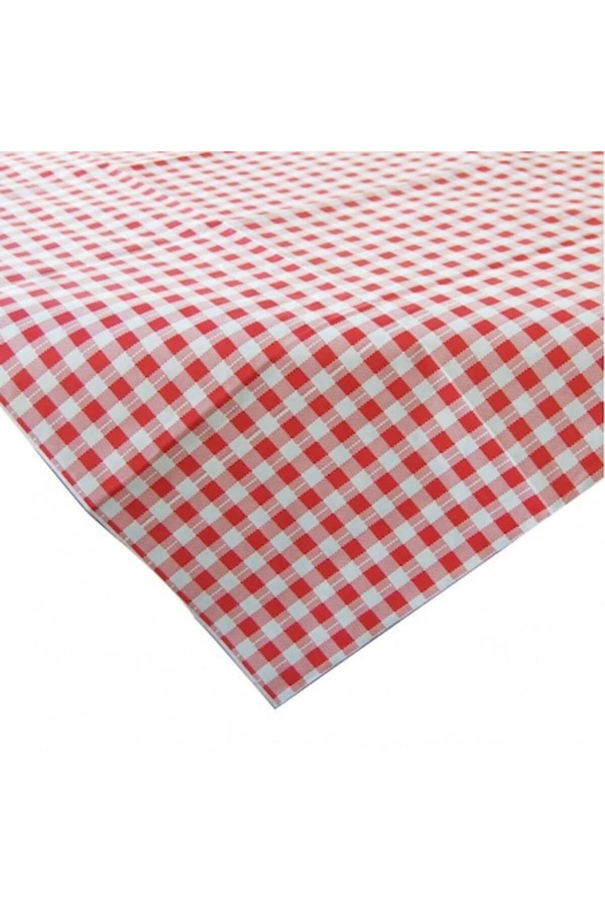 Fotografie produs: Fata de masa in carouri rosie 100x280 cm - Rosu