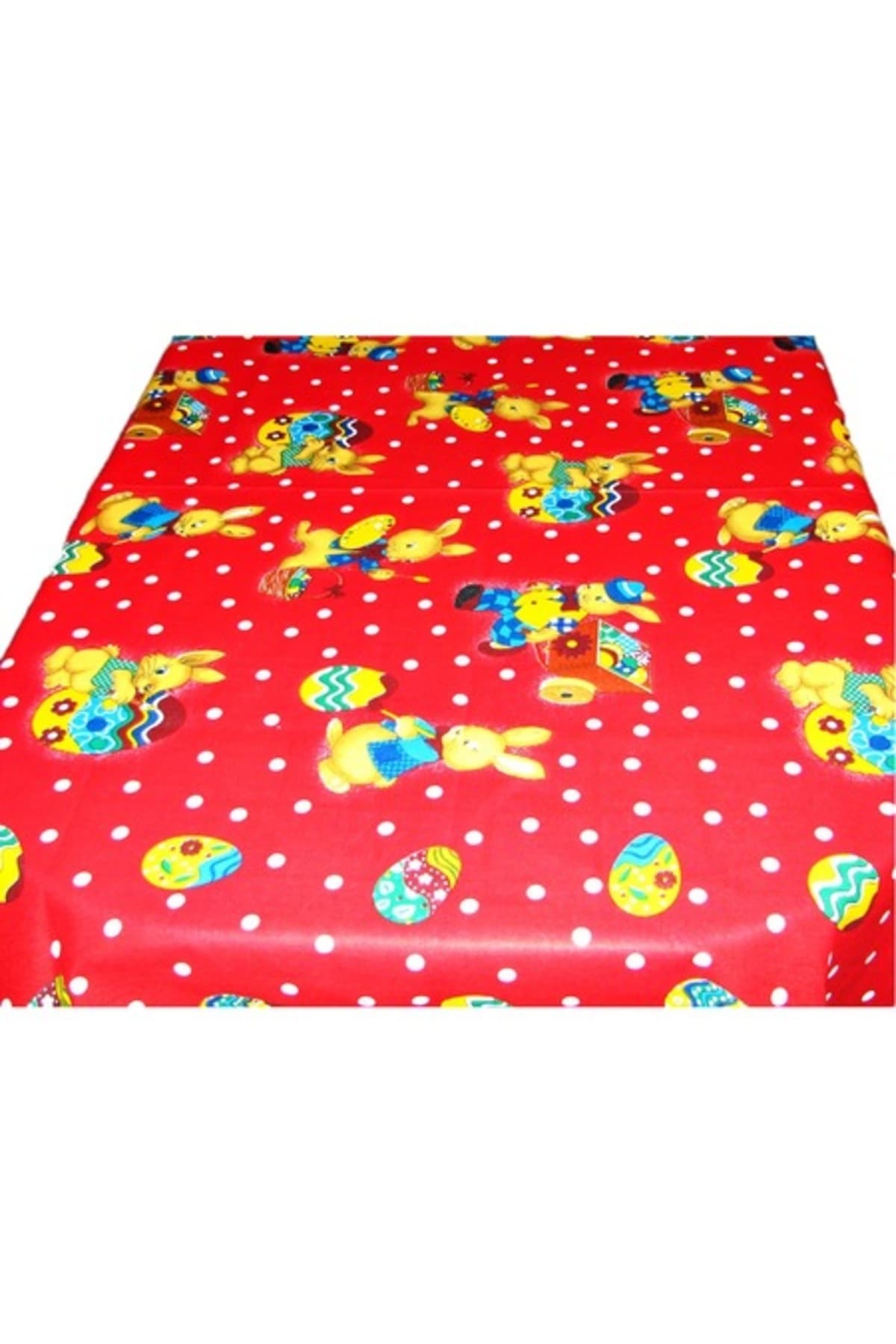 Fotografie produs: Fata de masa Paste fond rosu, bumbac, 150x120 cm, model 1 - Multicolor