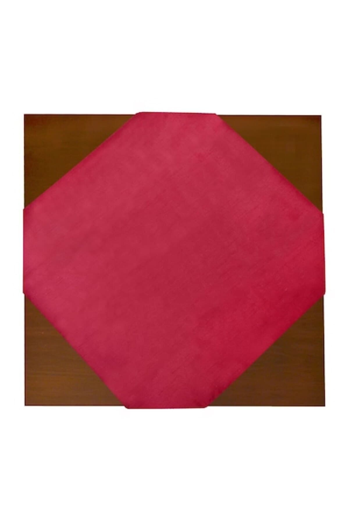 Fotografie produs: Fata de masa de Craciun, New Line, Model Clasic, 80x80 cm, Poliester, Rosu - Rosu