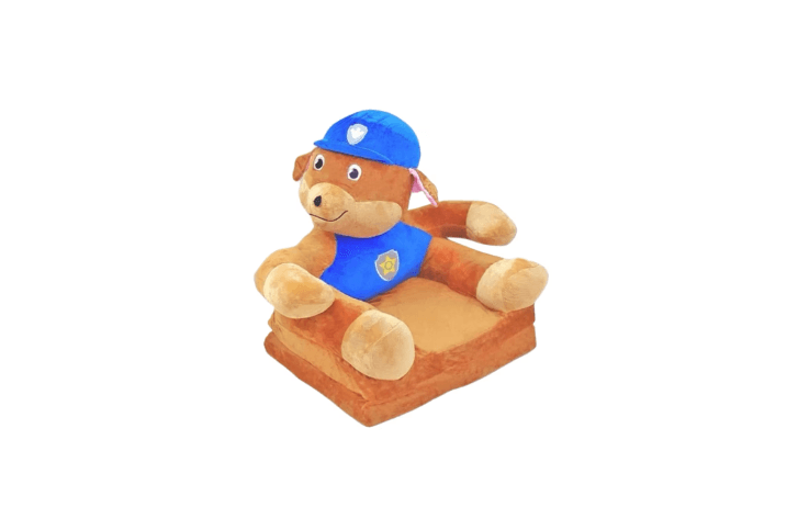 Fotoliu de plus copii, Catelusul Chase, extensibil, multicolor, 80 cm, Concept E EFRALL