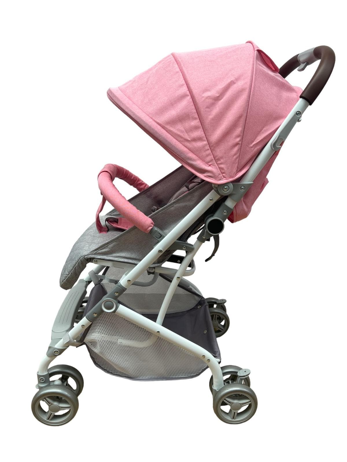 Carucior sport copii, pliere compacta pentru avion, cu sistem troller 6-36 luni roz-Concept E Efrall