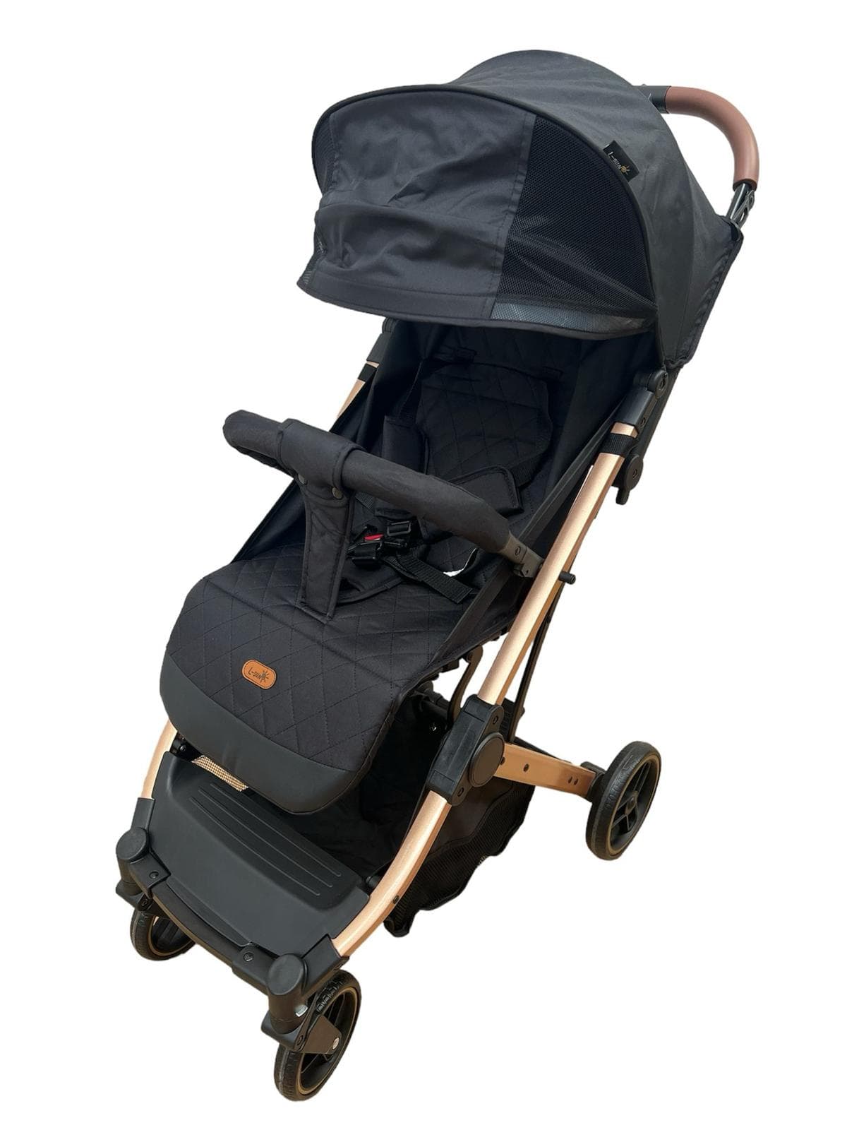 Fotografie produs: Carucior Sport Compact si Pliabil Tip Troller, Negru, cu pliere compacta pentru avion-Concept E Efrall - Multicolor