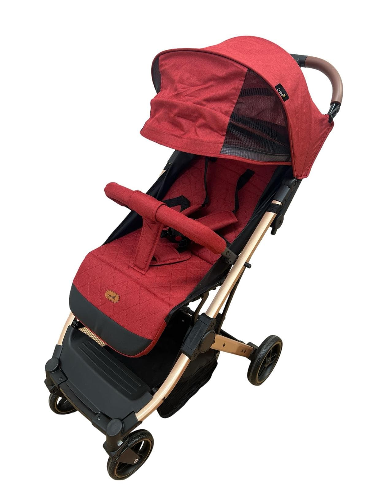 Fotografie produs: Carucior Sport Compact si Pliabil Tip Troller, rosu, cu pliere compacta pentru avion-Concept E Efrall - Multicolor
